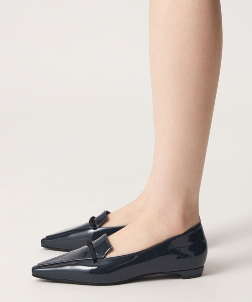SY UNITED ARROWS(シーユナイテッドアローズ)の「<SY> シャープリボンオペラフラット15↑(パンプス・レディース・ブラック/ネイビー/モカ・22cm/22.5cm/23cm/23.5cm/24cm/24.5cm/25cm)」の19枚目の写真