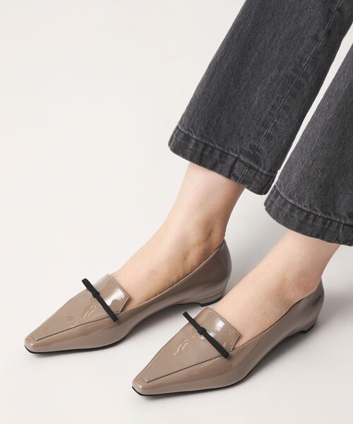 SY UNITED ARROWS(シーユナイテッドアローズ)の「<SY> シャープリボンオペラフラット15↑(パンプス・レディース・ブラック/ネイビー/モカ・22cm/22.5cm/23cm/23.5cm/24cm/24.5cm/25cm)」の20枚目の写真