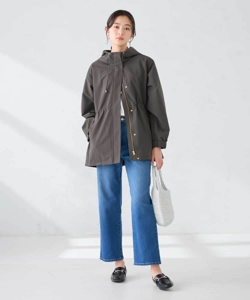 a.v.v(アーヴェヴェ)の「【WEB限定】フーデットブルゾン(ブルゾン・レディース・チャコールグレー/ベージュ/モカ・38/40/36)」の16枚目の写真