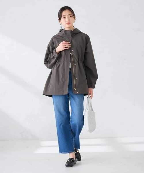 a.v.v(アーヴェヴェ)の「【WEB限定】フーデットブルゾン(ブルゾン・レディース・チャコールグレー/ベージュ/モカ・38/40/36)」の17枚目の写真