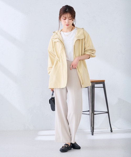 a.v.v(アーヴェヴェ)の「【WEB限定】フーデットブルゾン(ブルゾン・レディース・チャコールグレー/ベージュ/モカ・38/40/36)」の11枚目の写真