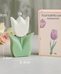 Mayree（メイリー）の「【Bls】【ZA】【Bling Leads】モチーフキャンドル チューリップ お花(BL)（キャンドル）」