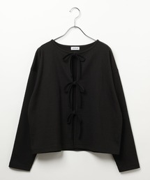 LEPSIM | リブテレコリボンカーディガン　639434(カーディガン/ボレロ)