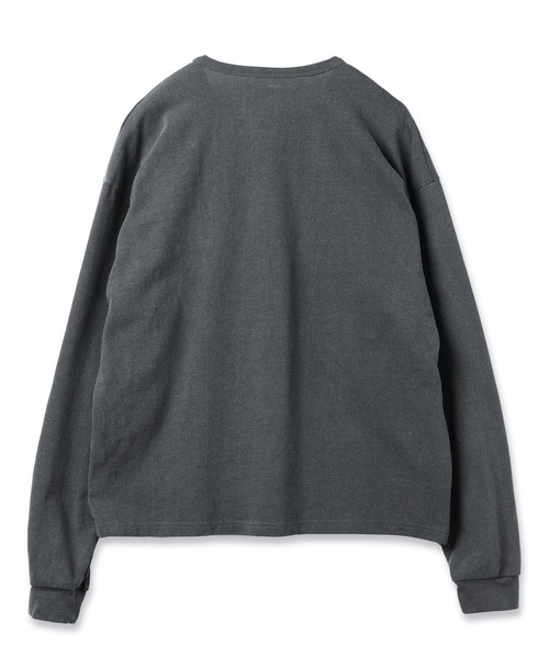 amok（アモク）の「3D FLOWER LONG TEE（Tシャツ/カットソー・メンズ・ブラック/ブルー・L/M/S）」の4枚目の写真