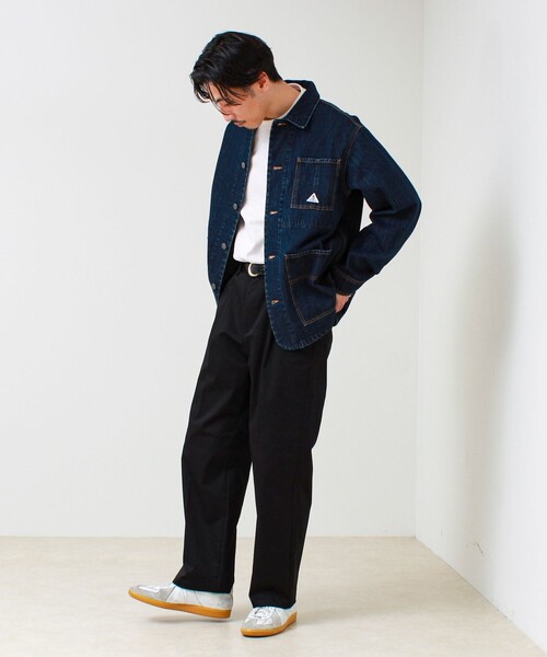 GLOSTER(グロスター)の「【大人の万能パンツ】タックチノイージートラウザー(チノパンツ・メンズ・ベージュ/ブラック・M/L/S)」の14枚目の写真