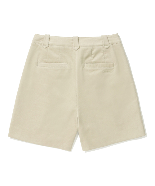 COVERNAT WOMAN(カバーナットウーマン)の「ウィメンズ コーデュロイ ショーツ ベージュ(その他パンツ・レディース・その他・WM/WS)」の3枚目の写真