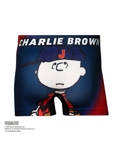 PEANUTS（ピーナッツ）の「＜侍ジャパン＆PEANUTS＞アンダーパンツ メンズ/レディース/ユニセックス ポリエステルタイプ ボクサーパンツ HIPSHOP（ヒップショップ）（ボクサーパンツ・メンズ・D/C・S/LL/L/M）」の2枚目の写真