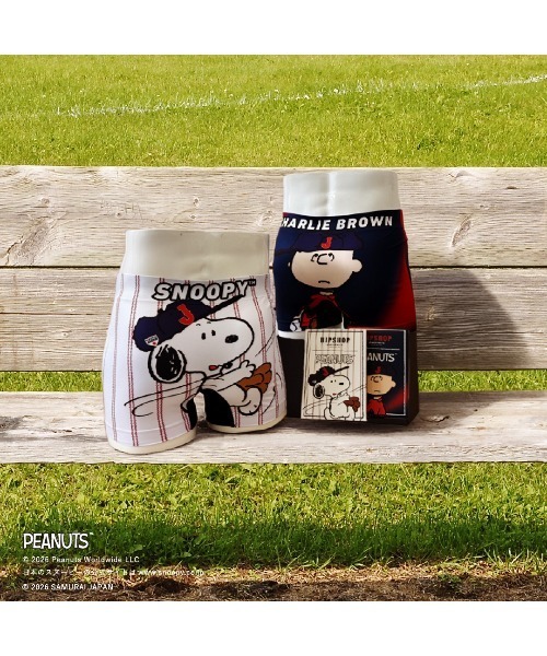 PEANUTS（ピーナッツ）の「＜侍ジャパン＆PEANUTS＞アンダーパンツ メンズ/レディース/ユニセックス ポリエステルタイプ ボクサーパンツ HIPSHOP（ヒップショップ）（ボクサーパンツ・メンズ・D/C・S/LL/L/M）」の5枚目の写真