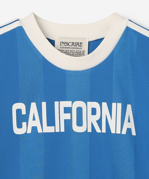 INSCRIRE（アンスクリア）の「INSCRIRE | ユニフォーム Tシャツ WOMEN（Tシャツ/カットソー・レディース・ライトブルー・M）」の4枚目の写真