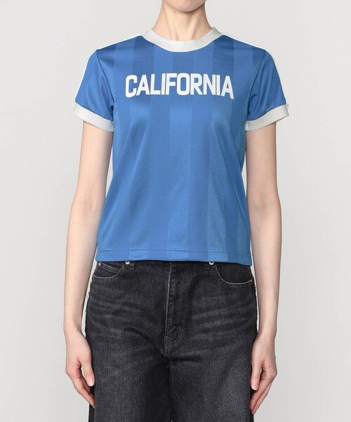 INSCRIRE（アンスクリア）の「INSCRIRE | ユニフォーム Tシャツ WOMEN（Tシャツ/カットソー・レディース・ライトブルー・M）」の7枚目の写真