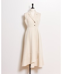 NOELA | テーラーカラーノースリワンピース(ワンピース)
