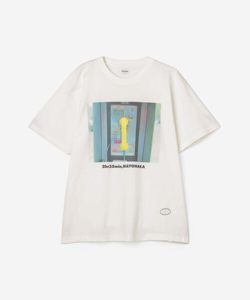 TANGTANG（タンタン）の「TANGTANG | 半袖Tシャツ GASATANG 2h35min,MAYONAKA MEN（Tシャツ/カットソー・メンズ・ホワイト・M/L/XL）」の2枚目の写真