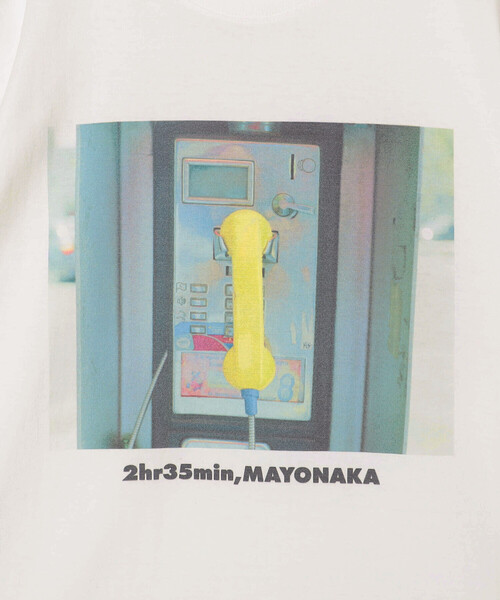 TANGTANG（タンタン）の「TANGTANG | 半袖Tシャツ GASATANG 2h35min,MAYONAKA MEN（Tシャツ/カットソー・メンズ・ホワイト・M/L/XL）」の8枚目の写真