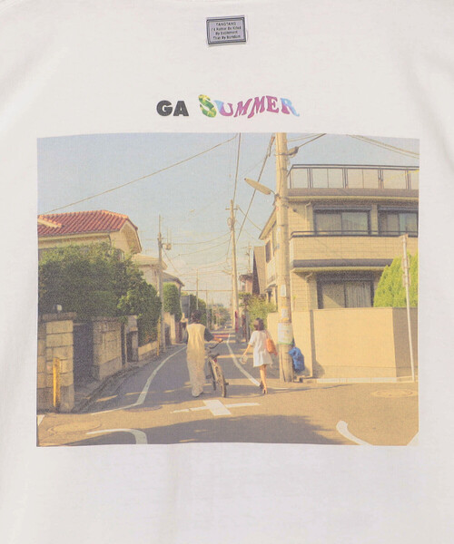 TANGTANG（タンタン）の「TANGTANG | 半袖Tシャツ GASATANG 2h35min,MAYONAKA MEN（Tシャツ/カットソー・メンズ・ホワイト・M/L/XL）」の9枚目の写真