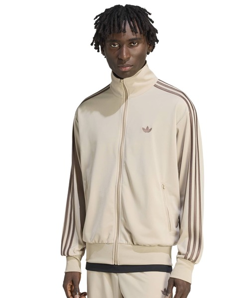 adidas（アディダス）の「adidas FIREBIRD TT / アディダス ファイヤーバード トラックトップ（ジャージ・メンズ・ベージュ・S/M/L/XL/XXL）」の11枚目の写真