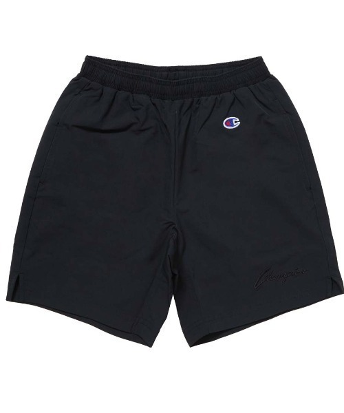 Champion(チャンピオン)の「チャンピオン チャンピオン ショーツ SHORTS(その他パンツ・キッズ・エメラルド/ブラック・130cm/140cm/150cm/160cm)」の2枚目の写真