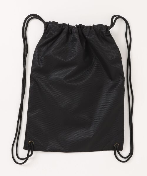 VIBGYOR（ヴィブジョー）の「FReePLACe/ユニセックス シンプル ナップサック X12798（バックパック/リュック・レディース・ネイビー/ブラック/ブルー・FREE）」の6枚目の写真