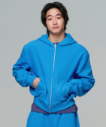 ERA（エラ）の「UNISEX ERA OVERSIZED HOODED ZIP-UP - CAPRI BLUE（パーカー）」
