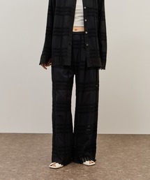 ADAM ET ROPE' | 【一部WEB限定カラー】エンブロイダリーイージーパンツ(その他パンツ)