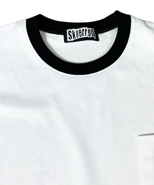 SK8ER ROCK(スケーターロック)の「Pocket Ringer T-shirt ((white*black))(Tシャツ/カットソー・レディース・その他・FREE)」の3枚目の写真