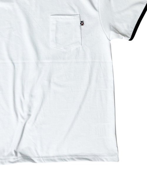 SK8ER ROCK(スケーターロック)の「Pocket Ringer T-shirt ((white*black))(Tシャツ/カットソー・レディース・その他・FREE)」の5枚目の写真