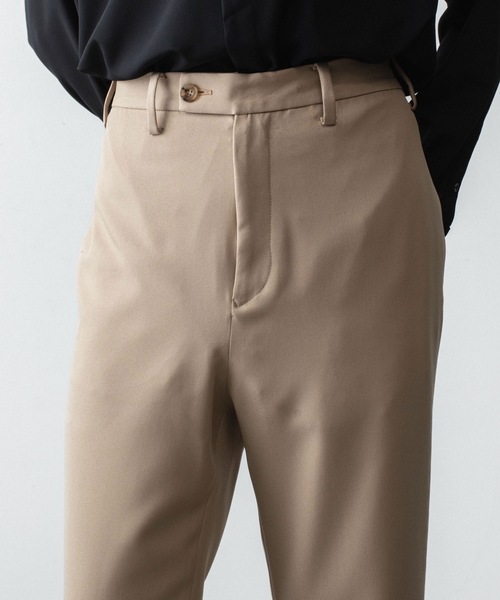 ato(アトウ)の「RECYCLE POLYESTER STRAIGHT PANTS(その他パンツ・メンズ・トップグレー/ブラック/ベージュ・44/46/48)」の18枚目の写真