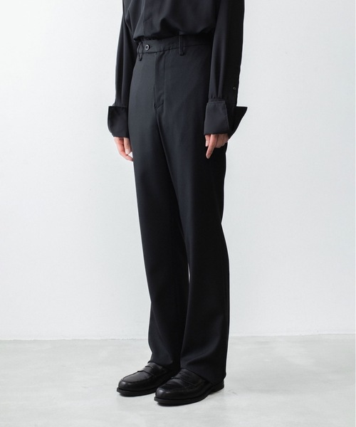 ato(アトウ)の「RECYCLE POLYESTER STRAIGHT PANTS(その他パンツ・メンズ・トップグレー/ブラック/ベージュ・44/46/48)」の22枚目の写真