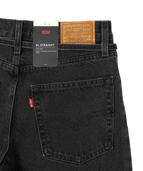 Levi's(リーバイス)の「XL STRAIGHT A8701-0003(その他パンツ・レディース・ブラック・27inch/26inch)」の4枚目の写真