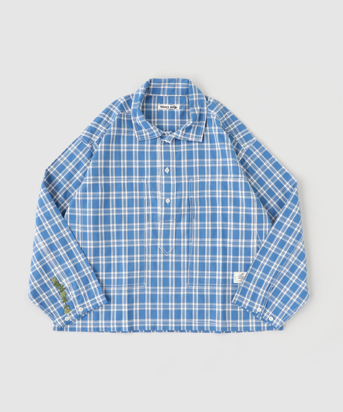 Story mfg.(ストーリーエムエフジー)の「STORY mfg. / ストーリーエムエフジー. WORK SHIRT(シャツ/ブラウス・メンズ・ライトブルー・LARGE/MEDIUM)」の4枚目の写真