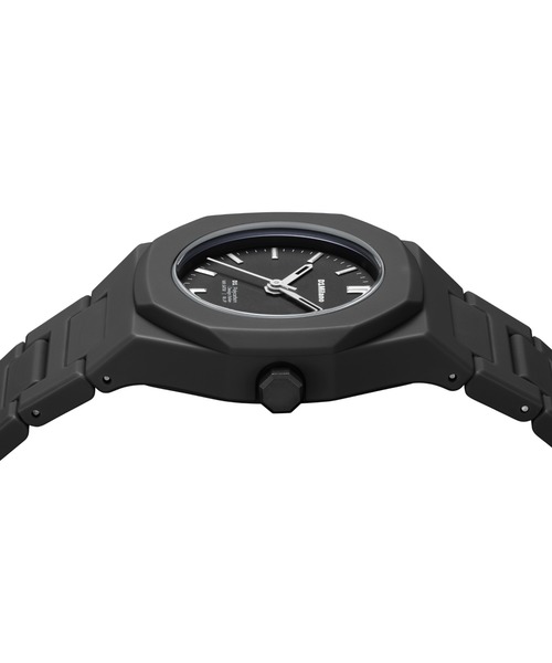 D1 MILANO（ディーワンミラノ）の「「D1 MILANO/ディーワン ミラノ」POLYCARBON - ポリカーボン32mm ユニセックス（アナログ腕時計・メンズ・グレー/ブラック・FREE）」の6枚目の写真