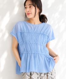 CRAFT STANDARD BOUTIQUE（クラフトスタンダードブティック）の「ヴィンテージボイルギャザーブラウス ◆（シャツ/ブラウス）」