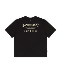 JWレタリングTシャツ(ブラック)