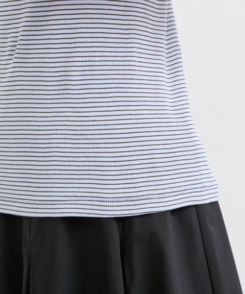Healthknit(ヘルスニット)の「【Healthknit/ヘルスニット】Tubular Rib Tanktop/カップ付き(タンクトップ・レディース・グリーン系その他/ベージュ系その他2/サックスブルー・FREE)」の20枚目の写真