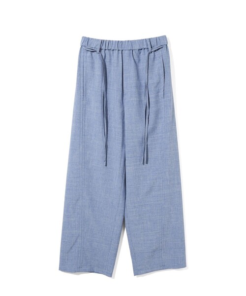 MIDIUMISOLID(ミディウミソリッド)の「MIDIUMISOLID for Ladies ドローストリングパンツ(その他パンツ・レディース・ライトグレー/ブラック/ネイビー・FREE)」の2枚目の写真
