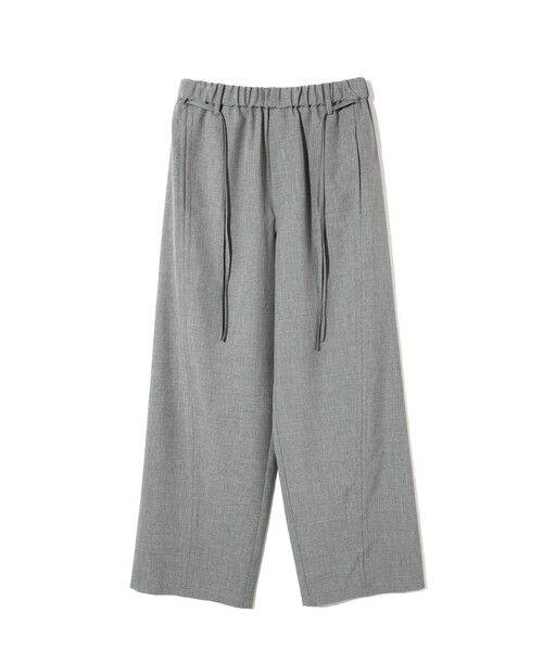 MIDIUMISOLID(ミディウミソリッド)の「MIDIUMISOLID for Ladies ドローストリングパンツ(その他パンツ・レディース・ライトグレー/ブラック/ネイビー・FREE)」の1枚目の写真