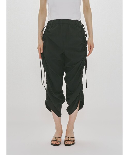 MIDIUMISOLID(ミディウミソリッド)の「MIDIUMISOLID for Ladies ドローストリングパンツ(その他パンツ・レディース・ライトグレー/ブラック/ネイビー・FREE)」の20枚目の写真