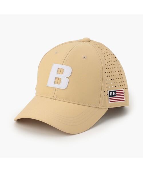 BRIEFING GOLF／ブリーフィングゴルフ】MEN'S PUNCHING MESH INITIAL