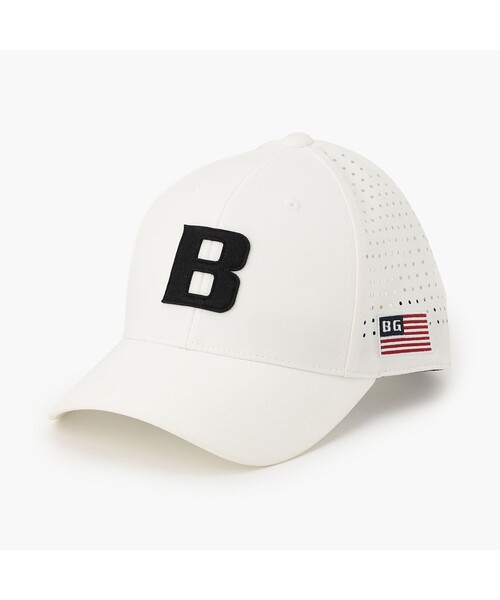 BRIEFING GOLF／ブリーフィングゴルフ】MEN'S PUNCHING MESH INITIAL
