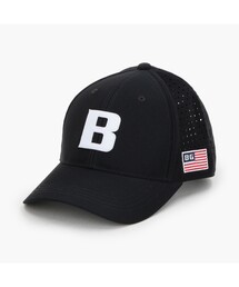 BRIEFING（ブリーフィング）の「【BRIEFING GOLF／ブリーフィングゴルフ】MEN’S PUNCHING MESH INITIAL CAP（キャップ）」