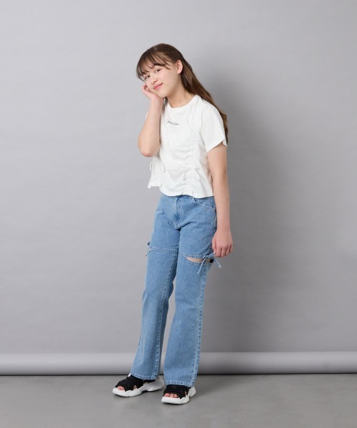 a.v.v(アーヴェヴェ)の「【21-23cm】ドロストスポーツサンダル(サンダル・キッズ・ブラック/ダークインディゴブルー・21/22/23)」の13枚目の写真