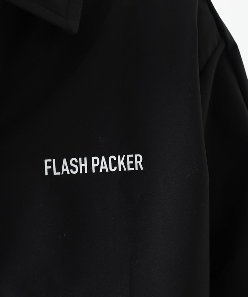 FLASH PACKER（フラッシュパッカー）の「ウィンドプルーフ コーチジャケット（ナイロンジャケット・メンズ・ブラック・M/L）」の11枚目の写真