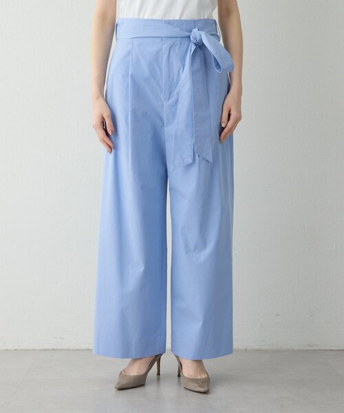 Whim Gazette（ウィムガゼット）の「コットンタイプライターパンツ（その他パンツ・レディース・ブラック/サックスブルー/バーガンディー・36/38）」の18枚目の写真