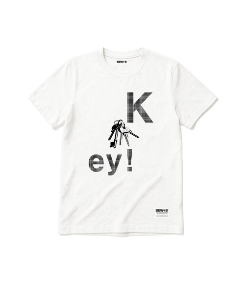 SEW-B(ソービー)の「KEY! オーバーサイズ半袖Tシャツ(Tシャツ/カットソー・レディース・その他・FREE)」の2枚目の写真