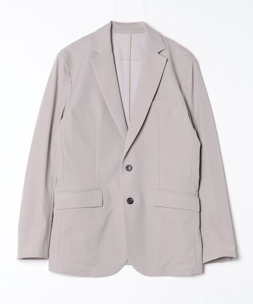 1 piu 1 uguale 3（ウノピゥウノウグァーレトレ）の「SWING EASY JACKET (CENTER VENT)（テーラードジャケット・メンズ・ダークグレー/ベージュ/ブラック・LARGE）」の9枚目の写真