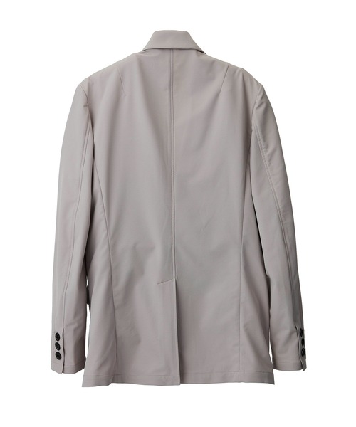1 piu 1 uguale 3（ウノピゥウノウグァーレトレ）の「SWING EASY JACKET (CENTER VENT)（テーラードジャケット・メンズ・ダークグレー/ベージュ/ブラック・LARGE）」の4枚目の写真