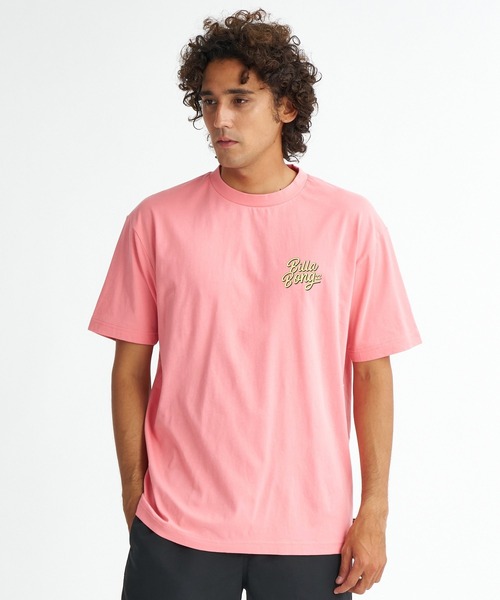 BILLABONG(ビラボン)の「BILLABONG メンズ BB NEON Tシャツ 【2026年夏モデル】/ビラボンバックプリント半袖Tシャツ(Tシャツ/カットソー・メンズ・グリーン系その他/ピンク系その他/ブラック/ホワイト・MEDIUM/LARGE/X-LARGE/SMALL)」の4枚目の写真