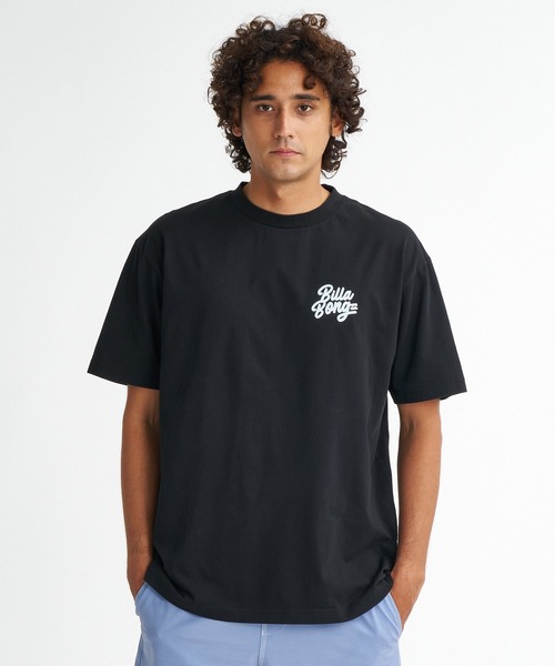 BILLABONG(ビラボン)の「BILLABONG メンズ BB NEON Tシャツ 【2026年夏モデル】/ビラボンバックプリント半袖Tシャツ(Tシャツ/カットソー・メンズ・グリーン系その他/ピンク系その他/ブラック/ホワイト・MEDIUM/LARGE/X-LARGE/SMALL)」の3枚目の写真