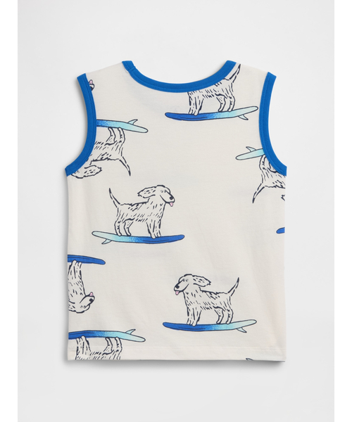 GAP（ギャップ）の「babyGap タンクトップ（タンクトップ・キッズ・ブルー/ホワイト×ブルー・100cm/80ｃｍ/95cm/90cm/110cm/105cm）」の4枚目の写真
