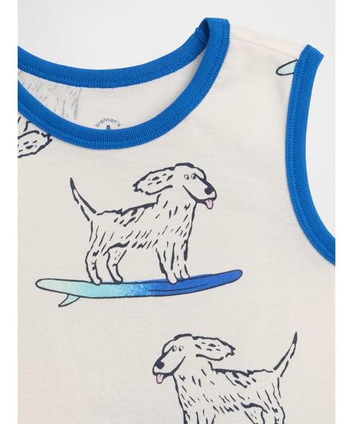 GAP（ギャップ）の「babyGap タンクトップ（タンクトップ・キッズ・ブルー/ホワイト×ブルー・100cm/80ｃｍ/95cm/90cm/110cm/105cm）」の6枚目の写真
