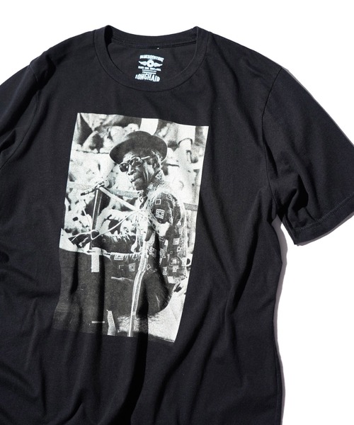 THRIFTY LOOK(スリフティールック)の「THRIFTY LOOK スリフティルック / "PROFESSORLONGHAIR" JAZZ TEE(Tシャツ/カットソー・メンズ・ブラック/ブラック系1・MEDIUM/X-LARGE/LARGE)」の10枚目の写真